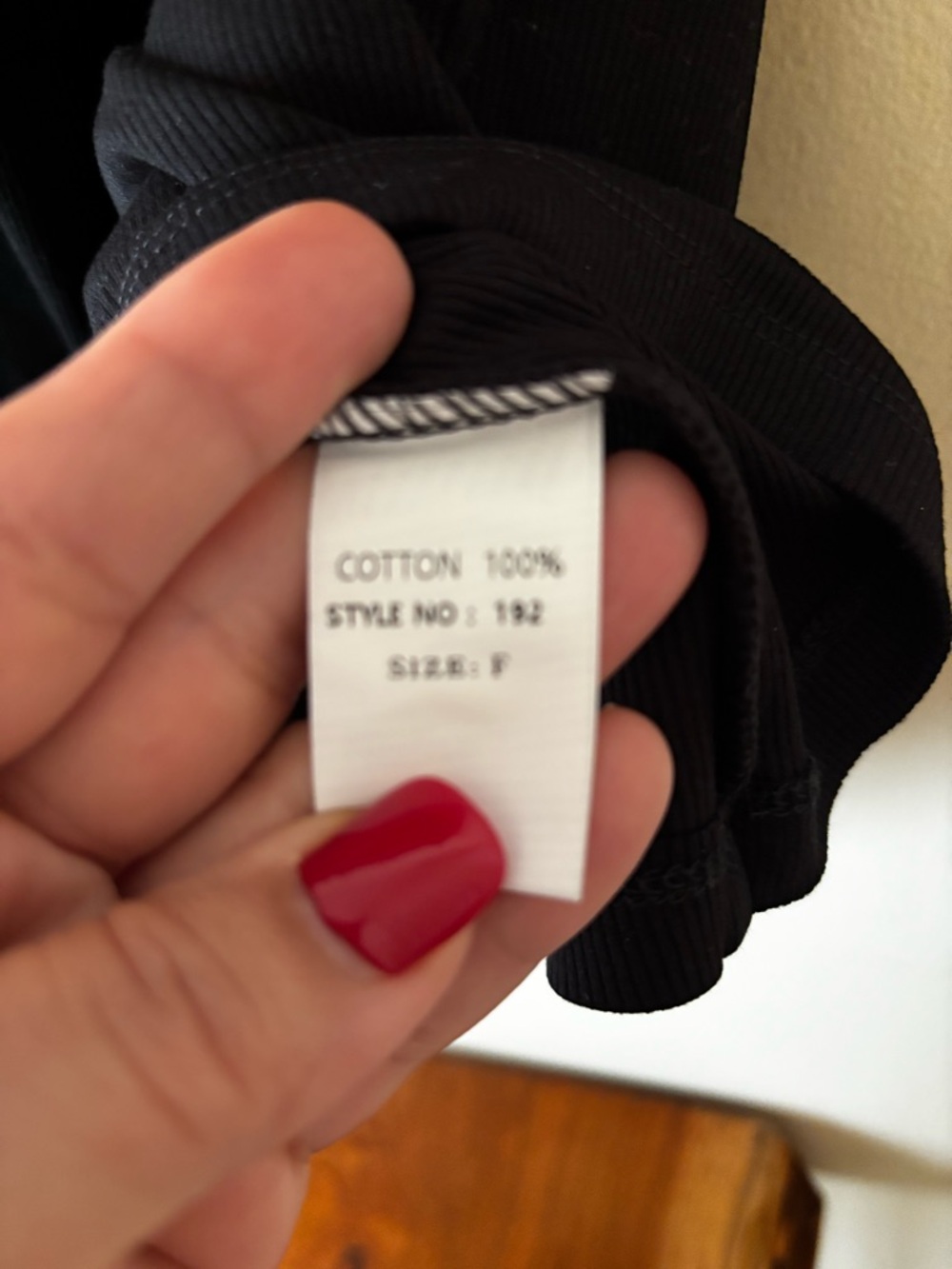 Prada Unbranded brand Black Crewneck Tee with Silver Triangle Logo one size - Picture 6 of 8